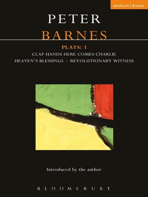 cover image of Barnes Plays, 3